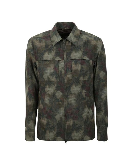 Herno Green Light Jackets for men