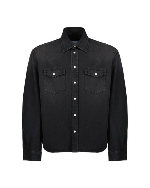 Givenchy Jassen ,Zwart ,Denim Denim Jacket in het Black voor heren