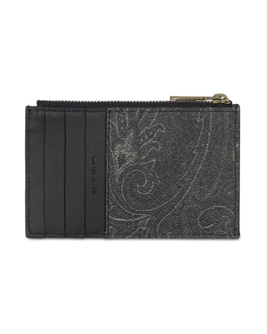 Wallets & Cardholders di Etro in Black da Uomo