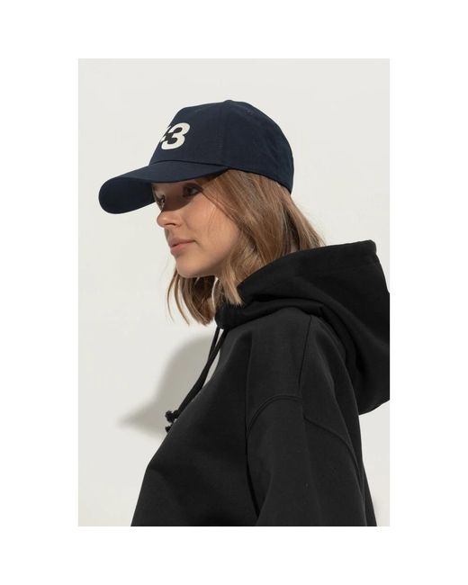 Y-3 Blue Caps