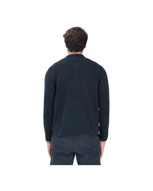 SELECTED Truien & Vesten ,Blauw ,Katoen Blauwe Cardigan Voor Mannen in het Blue voor heren