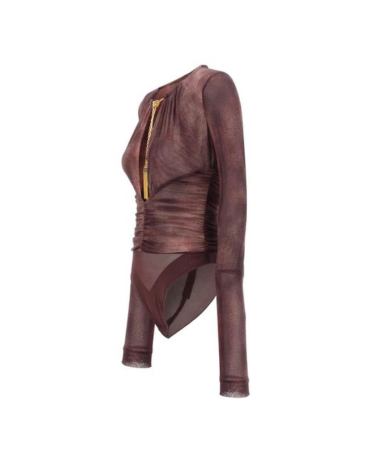 Elisabetta Franchi Body in het Brown