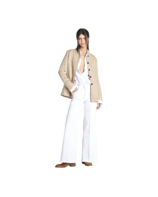 Light Jackets Massimo Alba de color White