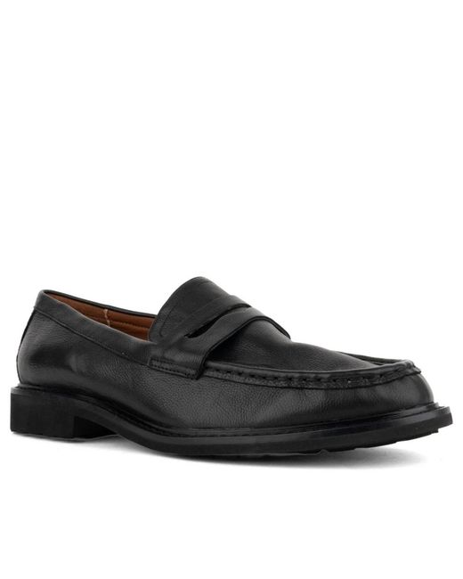 ADRIANNA FERETTI Black Loafers