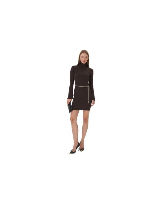 Michael Kors Brown Knitted Dresses
