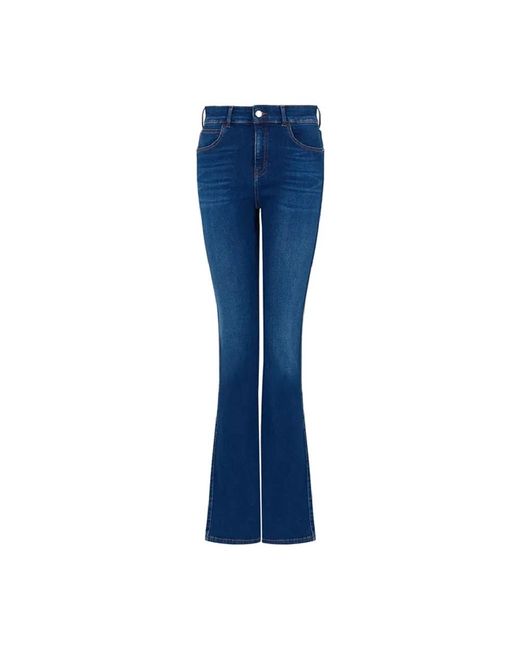 Emporio Armani Blue Flared Jeans