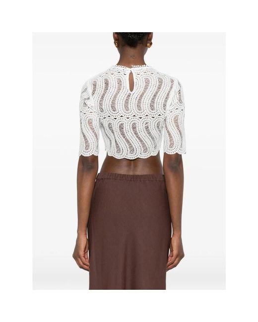 Raquel Diniz White Blouses