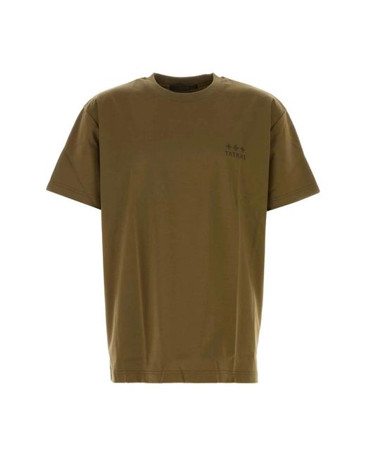 Tatras Tops ,Groen ,Katoen Militair Groene Katoenen T-Shirt in het Green voor heren