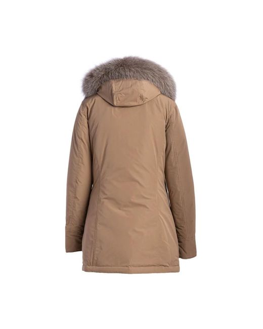 Woolrich Brown Winter Jackets