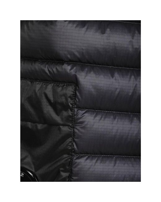 C P Company Black Waistcoats for men