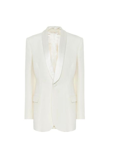 Erika Cavallini Semi Couture White Blazers