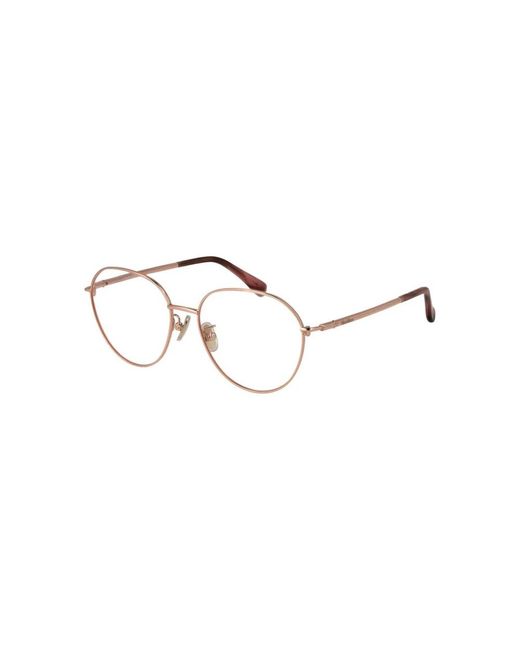 Max Mara Metallic Glasses