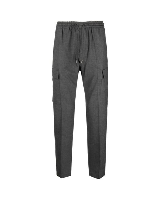 Tommy Hilfiger Gray Tapered Trousers for men