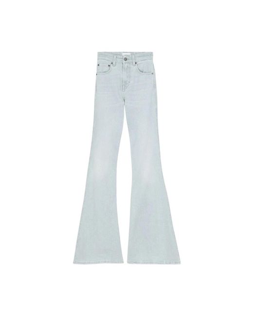 Haikure Blue Flared Jeans