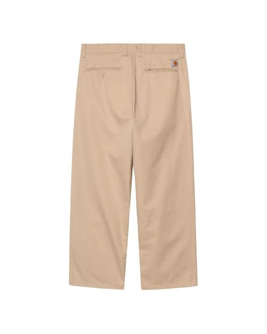 Carhartt Natural Straight Trousers for men