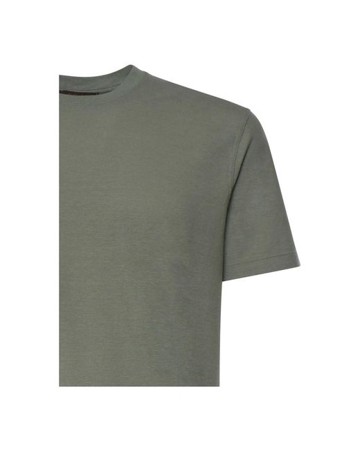 Zanone Green T-Shirts for men
