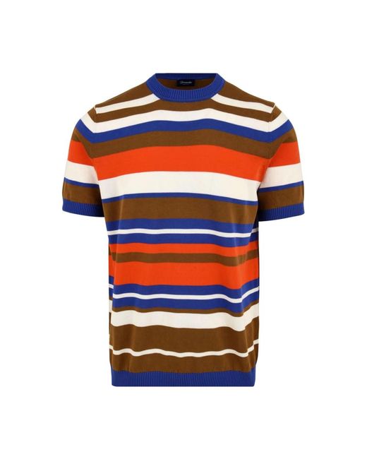 Drumohr Multicolour pullover in Blue für Herren