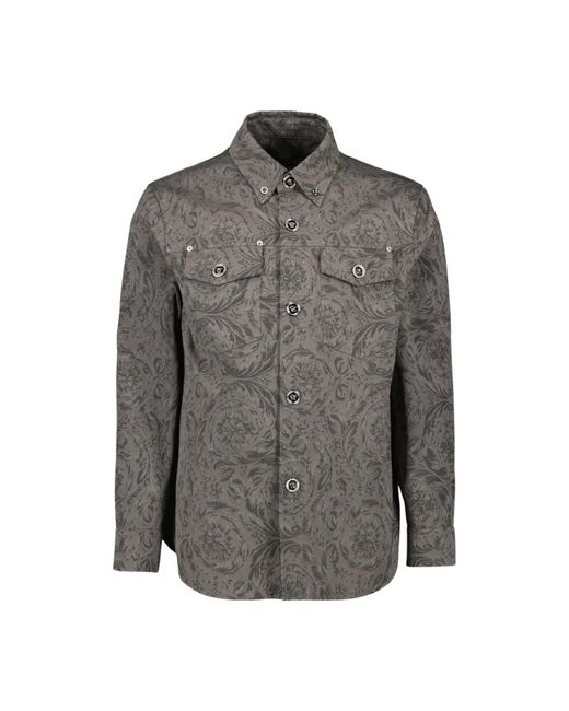 Shirts > casual shirts Versace pour homme en coloris Gray