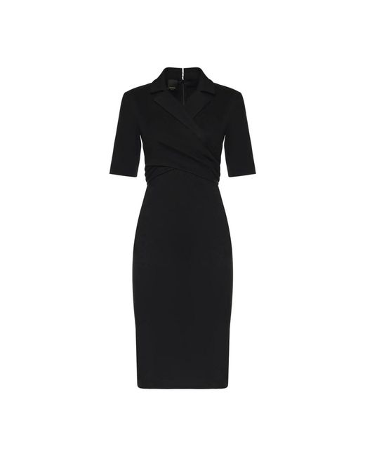 Pinko Black Midi Dresses