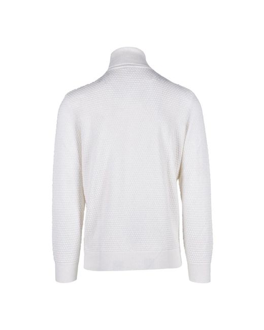 Kangra White Turtlenecks for men