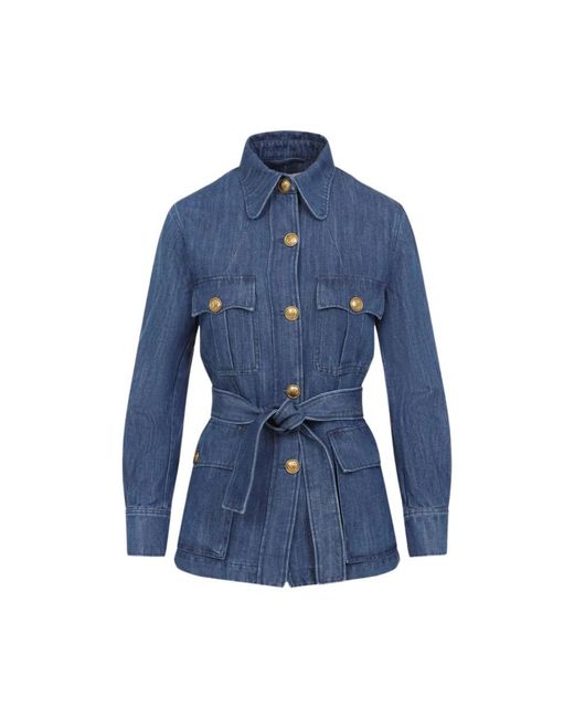 Valentino Garavani Blue Denim Jackets