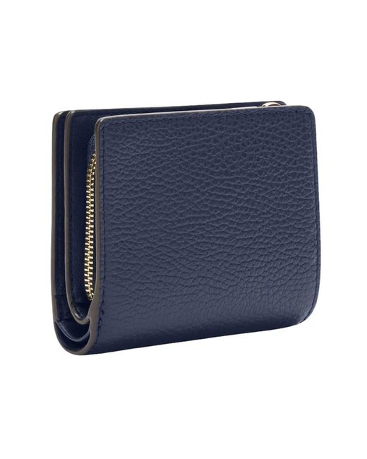 Furla Blue Wallets & cardholders,kompakte lederbrieftasche mit kartenfächern und münzfach,wallets cardholders