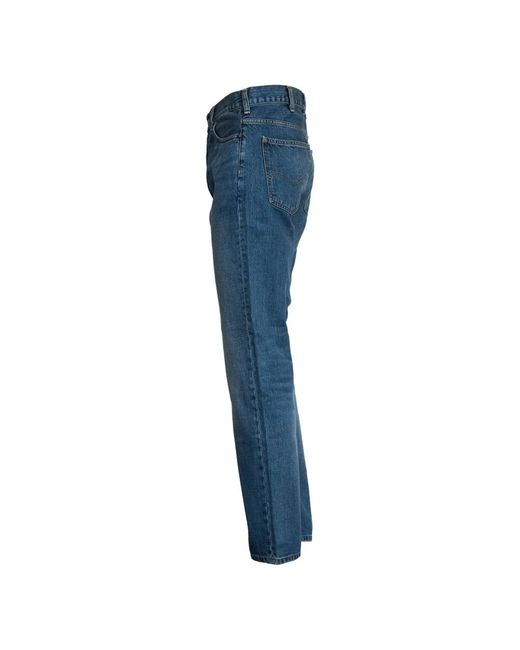 Carhartt Blue Straight Jeans for men
