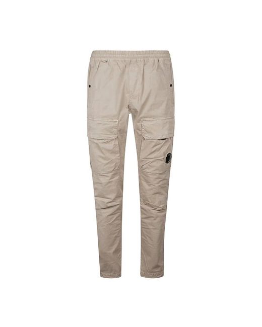 C P Company Slim-Fit Broek in het Gray voor heren