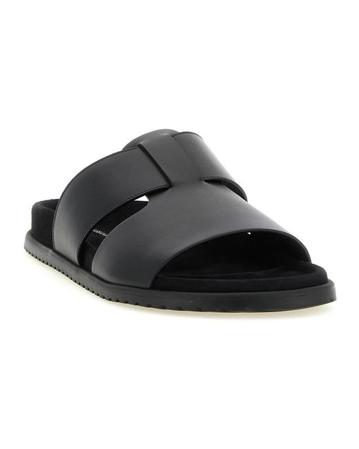 Dolce & Gabbana Black Sliders for men