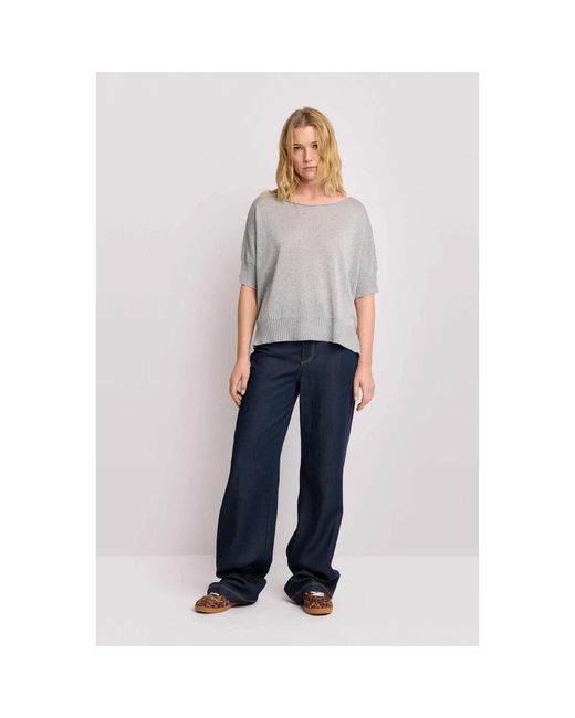 Kocca Gray Round-Neck Knitwear