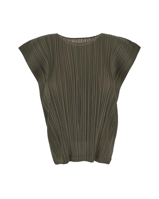 Blouses Issey Miyake de color Green