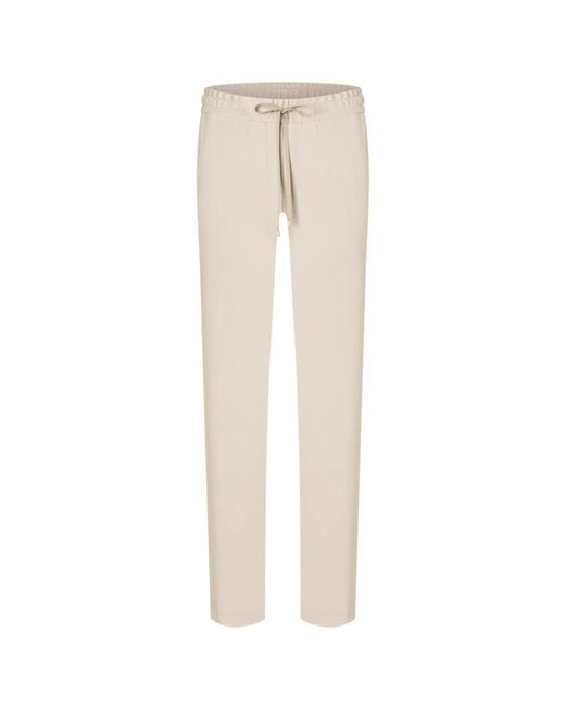 Cambio Natural Slim-Fit Trousers