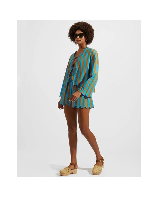 Blouses LaDoubleJ de color Blue