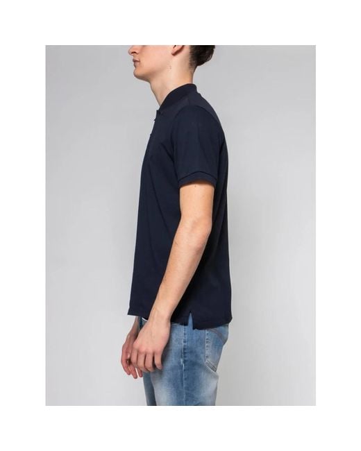 Dondup Blue Polo Shirts for men