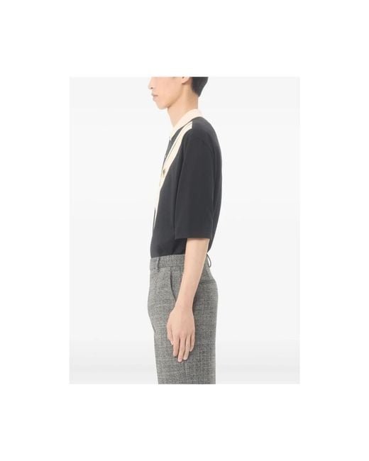 Valentino Black Polo Shirts for men