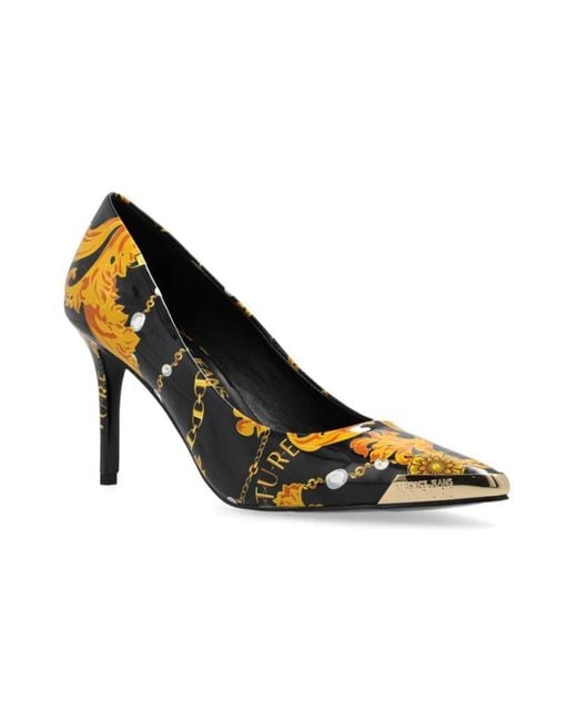 Pumps Versace Jeans Couture de color Metallic