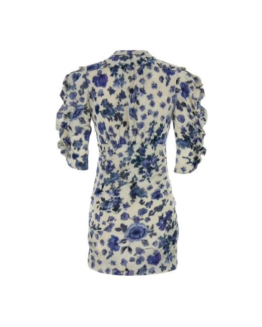 Isabel Marant Doris Mini Jurk in het Blue