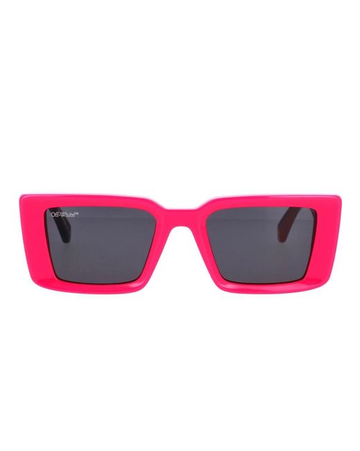 Off-White c/o Virgil Abloh Pink Sunglasses for men