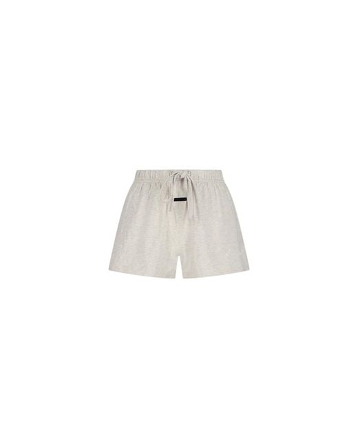 Fear Of God White Short Shorts