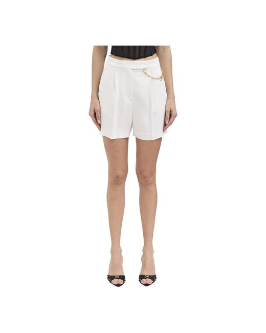 Elisabetta Franchi White Casual Shorts