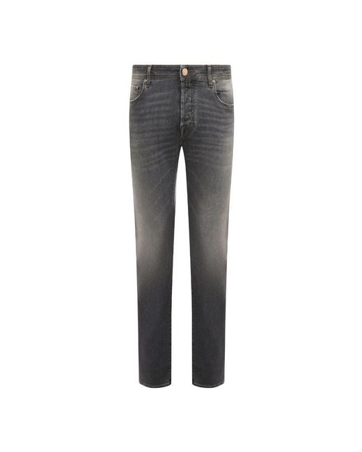 Jacob Cohen Gray Slim-Fit Jeans for men