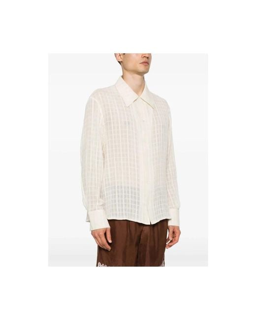 Séfr White Casual Shirts for men