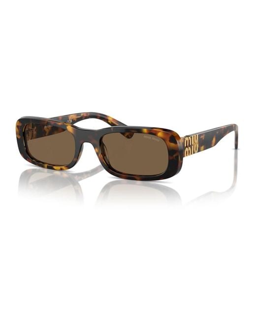 Miu Miu Brown Sunglasses