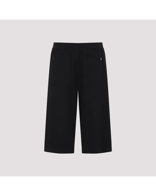 AMI Korte Broeken ,Zwart ,Katoen Zwarte Bermuda Shorts Voor Mannen in het Black voor heren