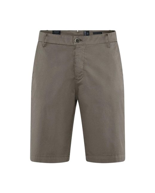 Bomboogie Gray Casual Shorts for men