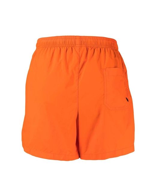 Marcelo Burlon Orange Beachwear for men
