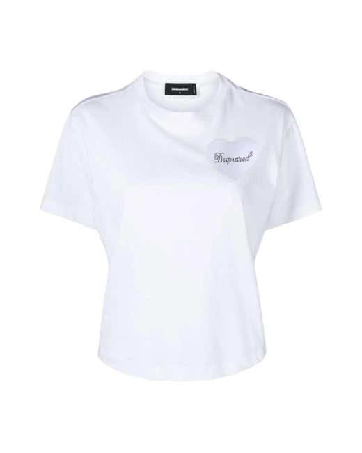 T-Shirts DSquared² de color White