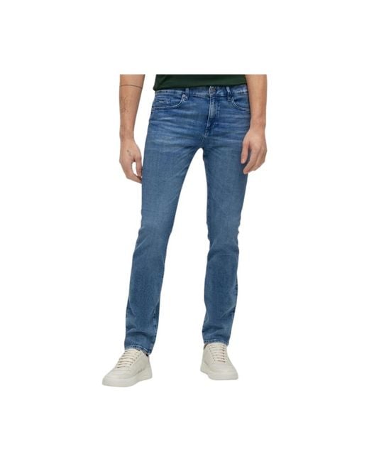 Boss Blue Slim Fit Jeans for men