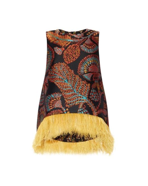 LaDoubleJ Sleeveless Tops in het Brown