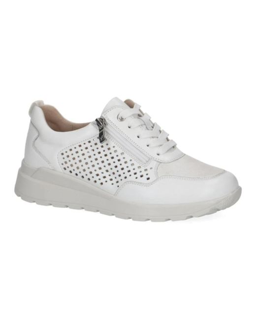 Caprice White Modische Sneaker